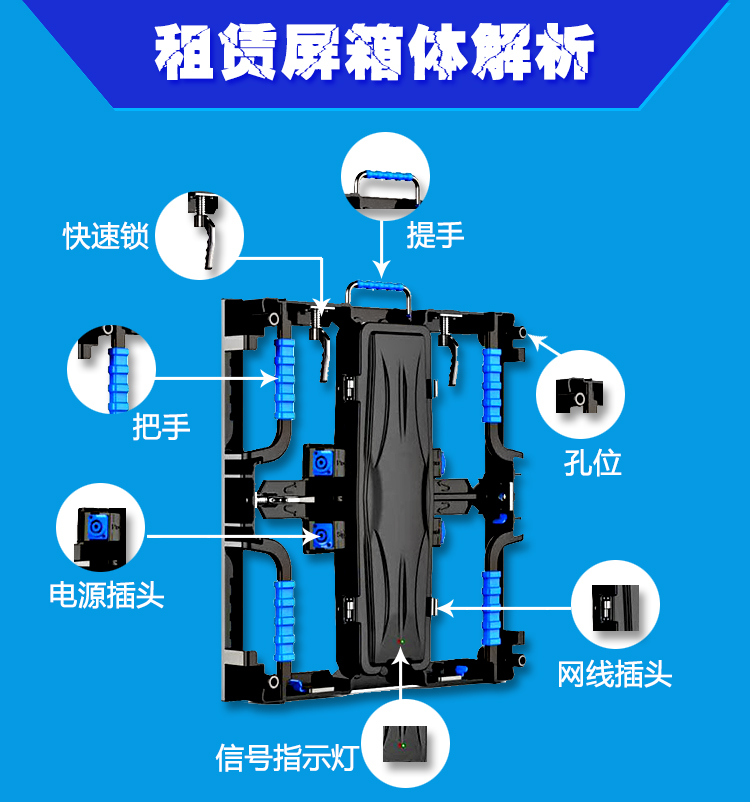 租賃屏箱體解析 租賃屏箱體解析