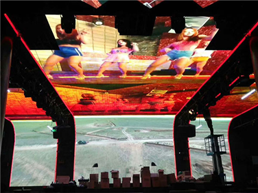 舞臺(tái)小間距LED顯示屏案例